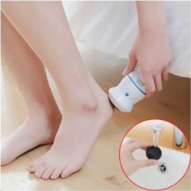 Esfoliador  Elétrico  Recarregável Removedor Para Pés Lixa Elimina Calos