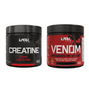 COMBO EXPLOSIVO: Pure Creatine 300g + Pré-Treino Venom 300g