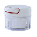 Mini Multiprocessador Triturador Manual 2 Lâminas Inox Alho