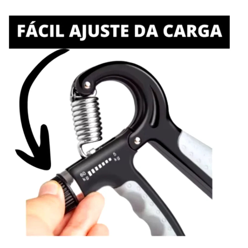 HandGrip Treiandor Musculação Mao e Flexor De Punho Com Mola Ajustável Antebraço Mãos