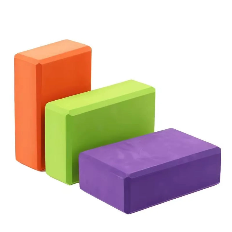 Bloco de Yoga em EVA – Leve, Antiderrapante e Essencial para Seus Treinos!