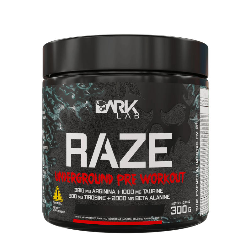 RAZE Pre-Workout Underground 300g – Dark Lab