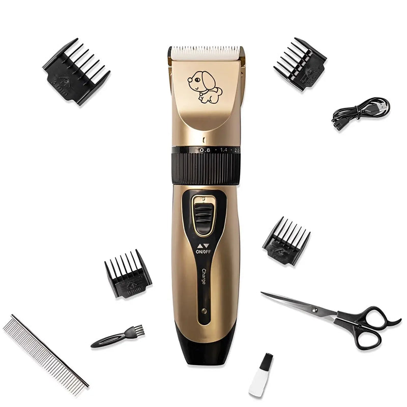 Máquina de Tosa Profissional para Cães — Potência, Precisão e Conforto no Cuidado com Seu Pet!