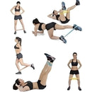 kit 5 Faixas Elástica de Resistência para yoga Pilates Treino Academia