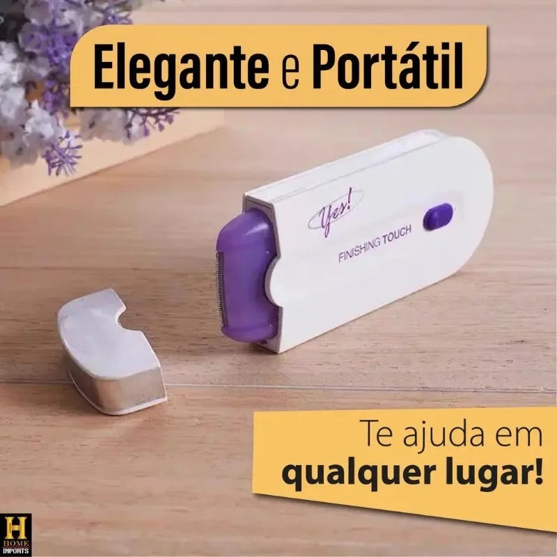 Depilador Elétrico Feminino — Corpo e Rosto | Carregamento Sem Fio