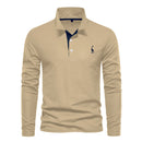 Polo Masculina ZHANLINWU – Estilo e Conforto para Meia Estação