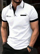 Polo Masculina DINGSHITE – Estilo e Conforto para o Verão
