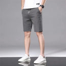 Calça Masculina Reta em Seda Gelada