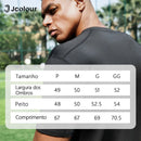 Camiseta Esportiva Masculina – Respirável, Elástica e de Secagem Rápida!