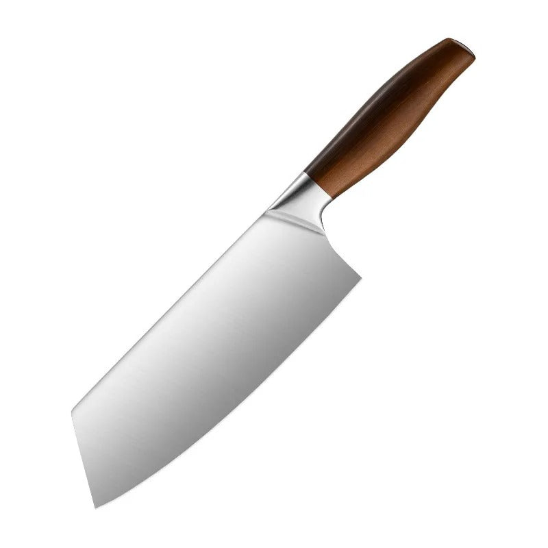 Precisão Japonesa na Sua Cozinha! Conjunto de Facas Profissionais em Aço Inoxidável – Chef, Cutelo, Peixe, Legumes e Carne.