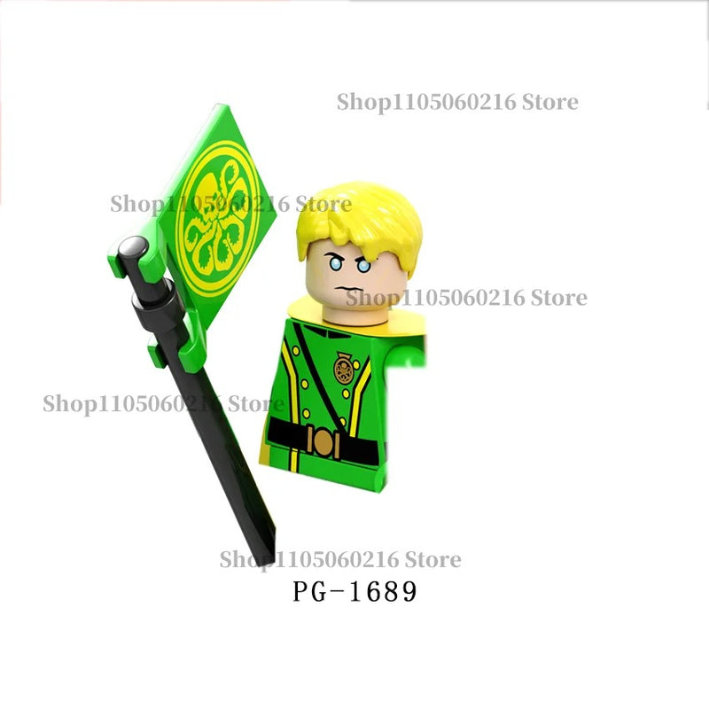 Mini Blocos de Super-Heróis – Daredevil & Justiceiro (Punisher)