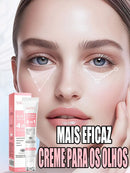 Olhar renovado, pele firme e luminosa! Creme Profissional para os Olhos – Anti-idade, Antiolheiras e Firmador.