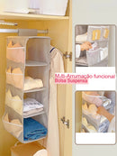 Organizador de Roupas Pendurado Multi-Camadas