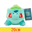 Pelúcias Pokémon Originais – Pikachu, Charmander, Squirtle e Bulbasaur