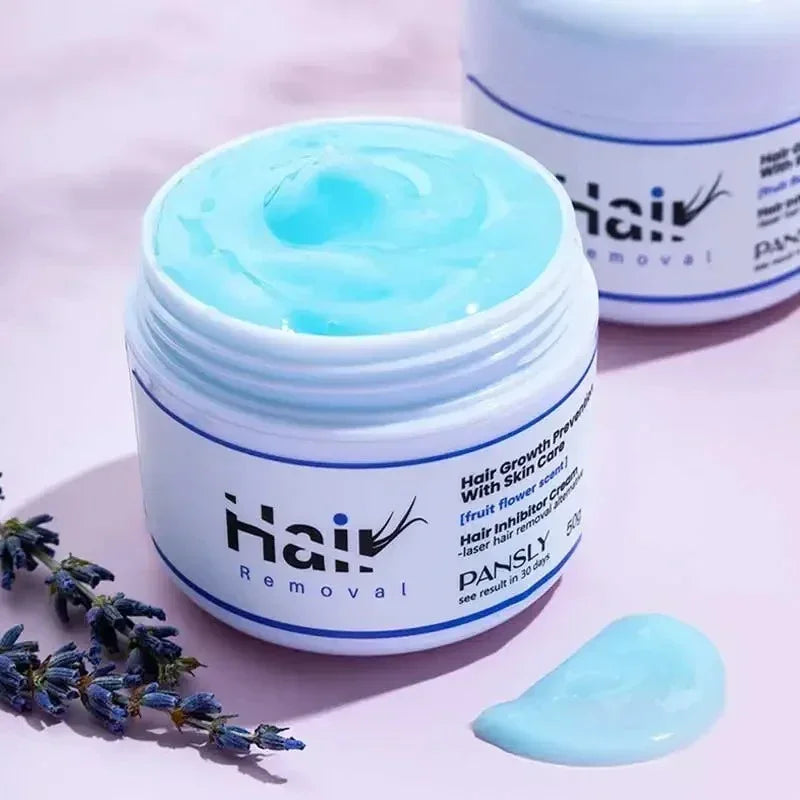 Creme Depilatório Inibidor de Crescimento – Remoção de Pelos 50g