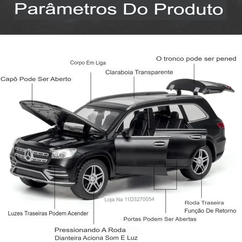 Miniatura Carro de Brinquedo Sprinter GLS580