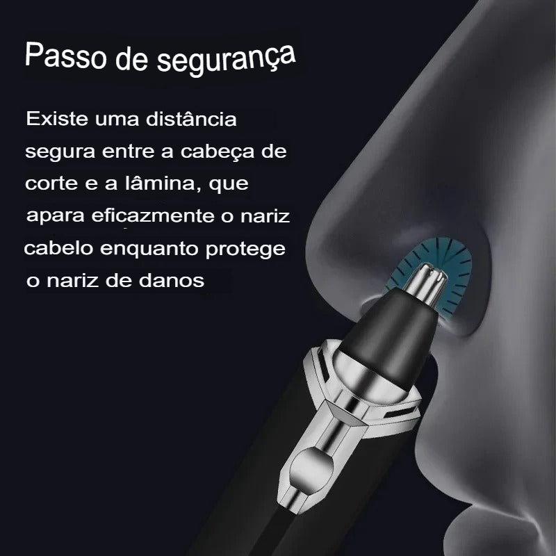 Aparador Nasal Kemei KM-6512 — Praticidade, Precisão e Estilo ao Seu Alcance!
