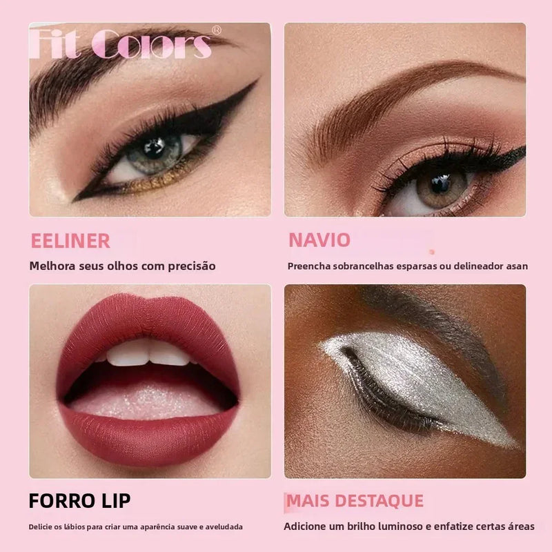 Fit Colors Caneta 4 em 1 - Beleza Prática e Versátil!