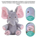 Elefante de Pelúcia Musical – Brinquedo Interativo com Orelhas que se Movem