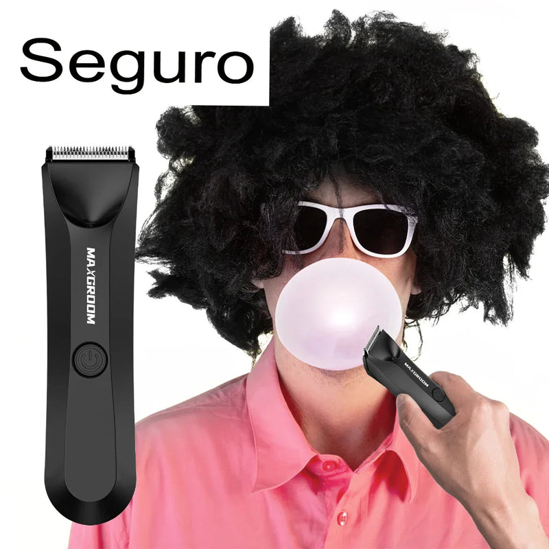 Maxgirl Aparador de Pelos Elétrico para Homens - Praticidade e Conforto em Cada Detalhe!