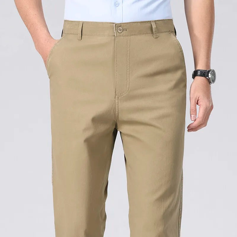 Calça Chino Masculina – Estilo Casual e Elegante para Todas as Estações