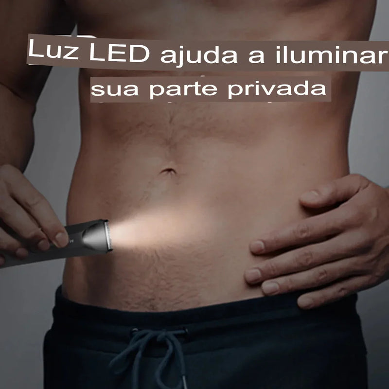 Maxgirl Aparador de Pelos Elétrico para Homens - Praticidade e Conforto em Cada Detalhe!