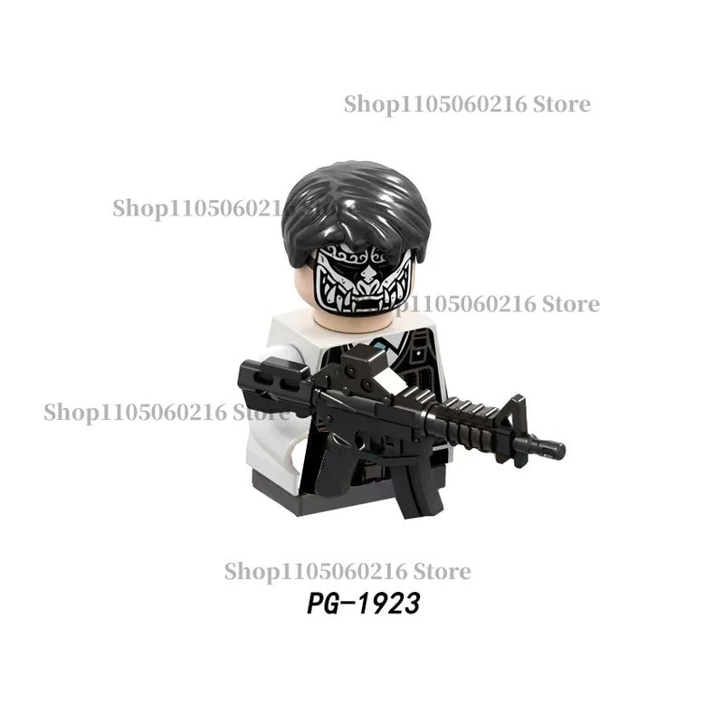 Mini Blocos de Super-Heróis – Daredevil & Justiceiro (Punisher)