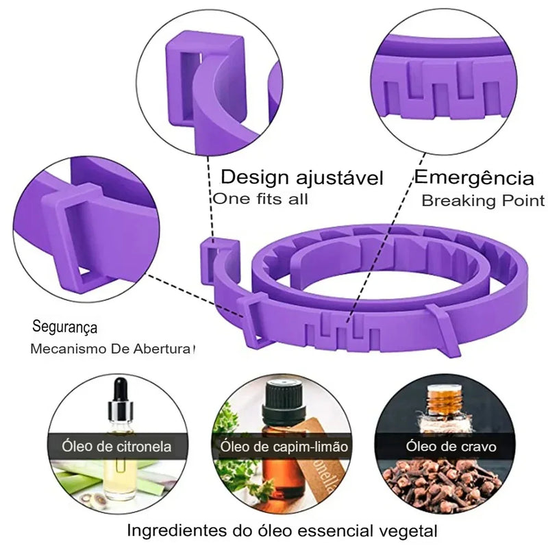 Coleira Calmante para Pets – Tranquilidade Natural para Cães e Gatos