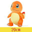 Pelúcias Pokémon Originais – Pikachu, Charmander, Squirtle e Bulbasaur